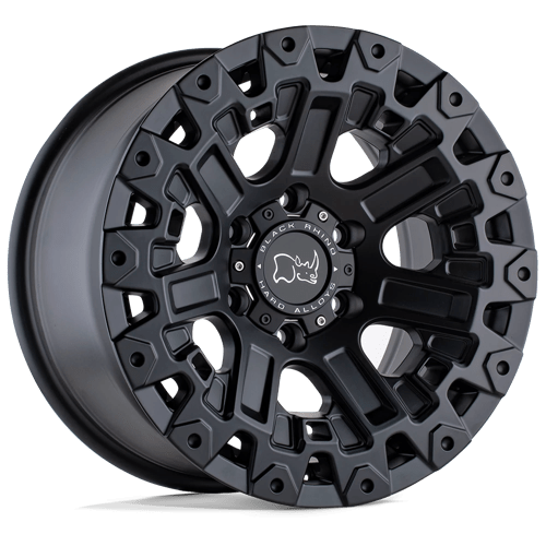Black Rhino Ozark 17x9.5 6x139.7 ET-18, Flat Black