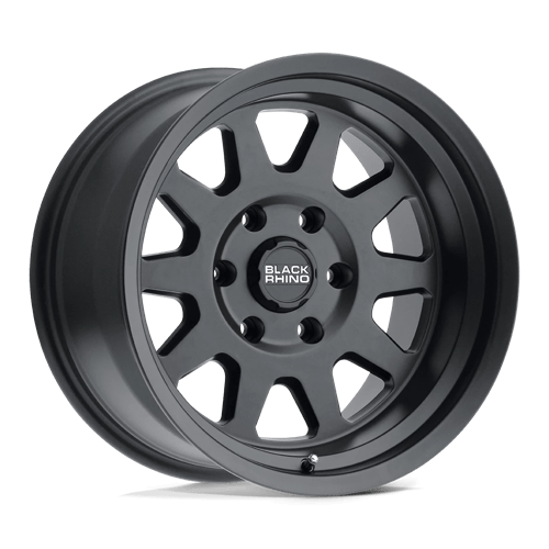 Black Rhino Stadium 17x8 6x130 ET45, Flat Black