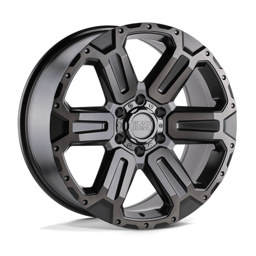 Black Rhino Wanaka 20x9 6x139.7 ET40, Flat Gunmetal