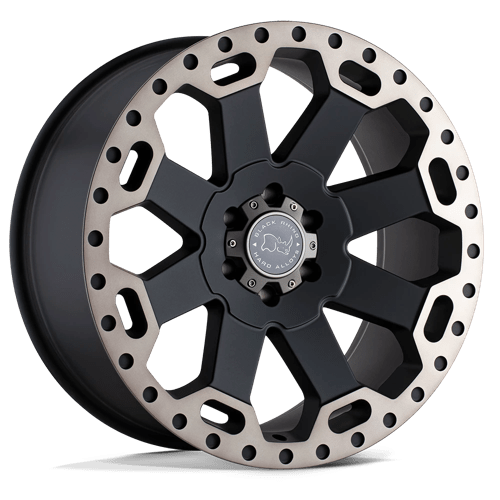 Black Rhino Warlord 18x9 6x139.7 ET12, Flat Black
