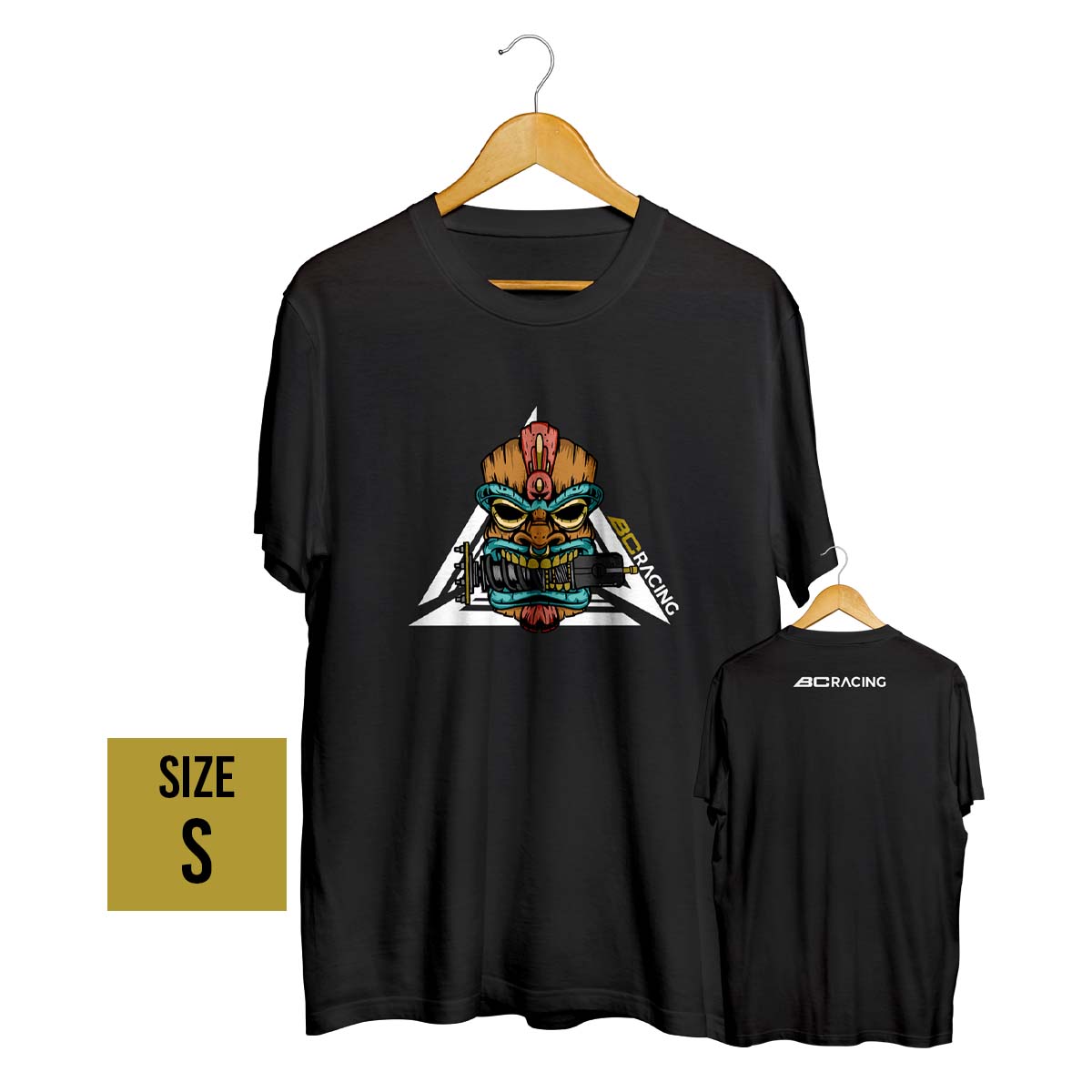 BC 'Tiki' T-Shirt Black (Small)
