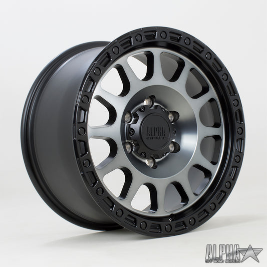 Rota Brawler 17x9" 6x139.7 ET40, Satin Black, Machined Face