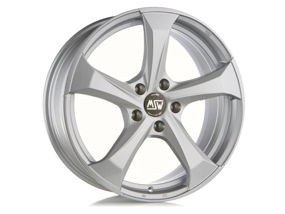 MSW 47 17x7.5" 5x105 ET40, Full Silver