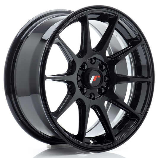 Japan Racing JR-11 16x7" 5x100/114.3 ET30, Gloss Black