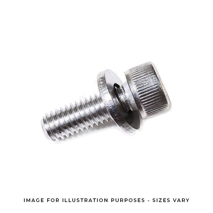 BC STAINLESS CAMBER BOLTS 15MM THREAD LENGTH