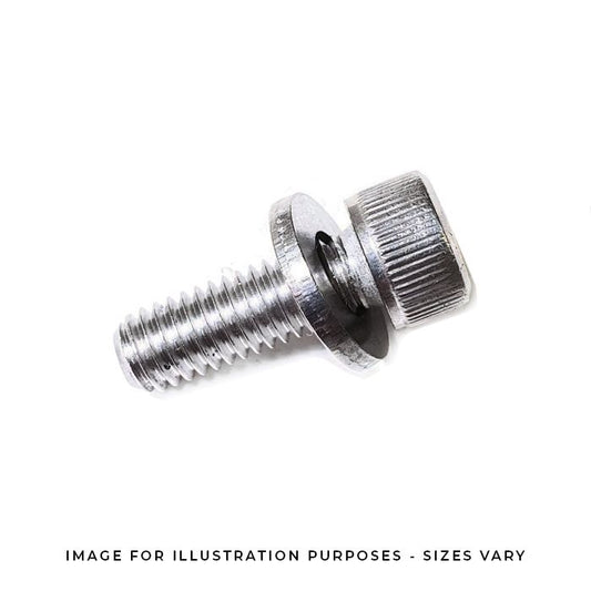 BC STAINLESS CAMBER BOLTS 15MM THREAD LENGTH