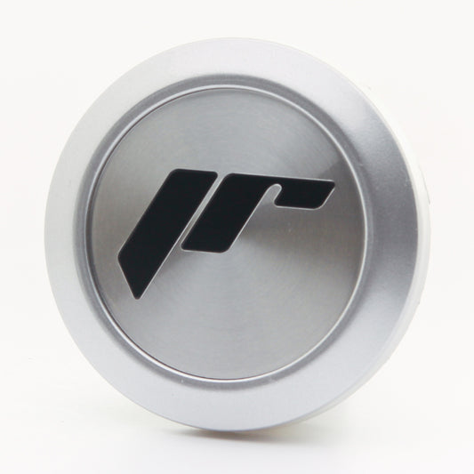 Japan Racing Center Cap JR-10 Flat Type - Silver