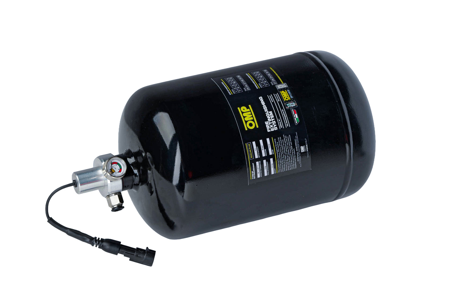 OMP Steel Bottle for CESST7, 3 kg Extinguisher System