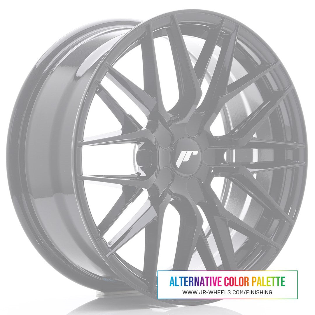 Japan Racing JR-28 18x7.5" (4 & 5 hole custom PCD) ET40, Custom Finish