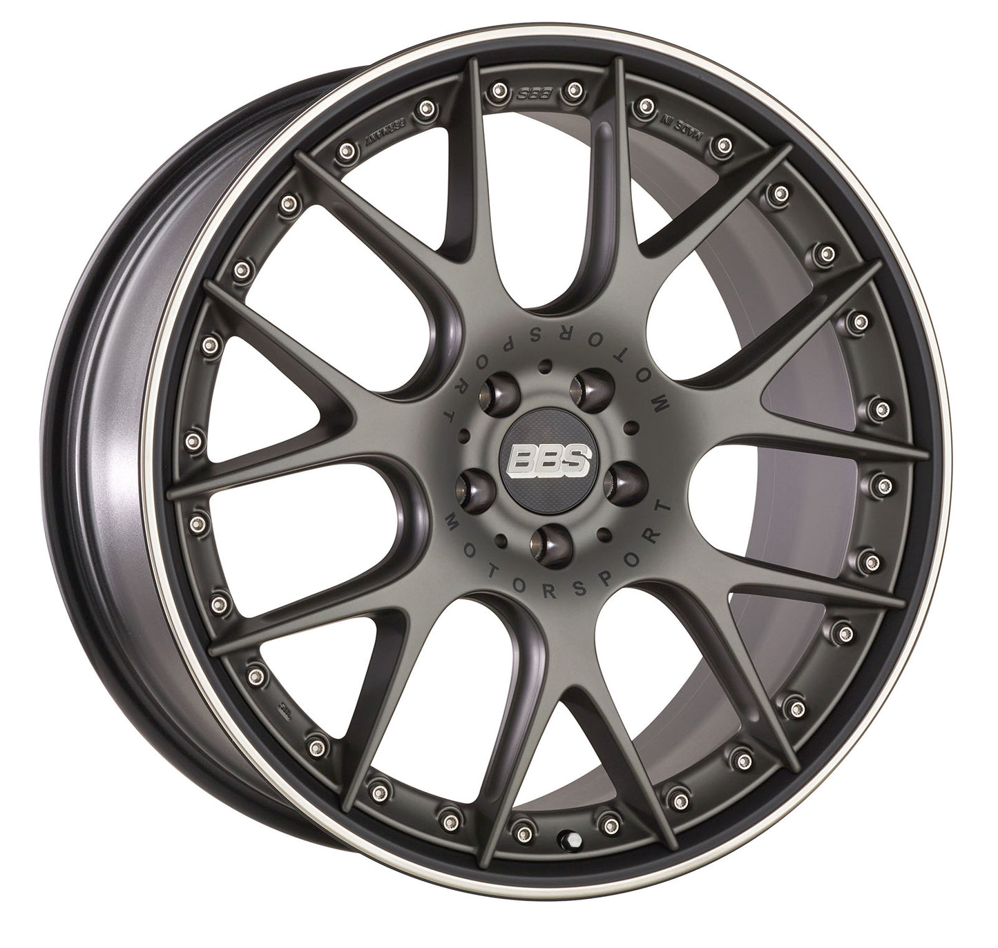 BBS CH-RII 22x9.5" 5x108 ET37, Platinum