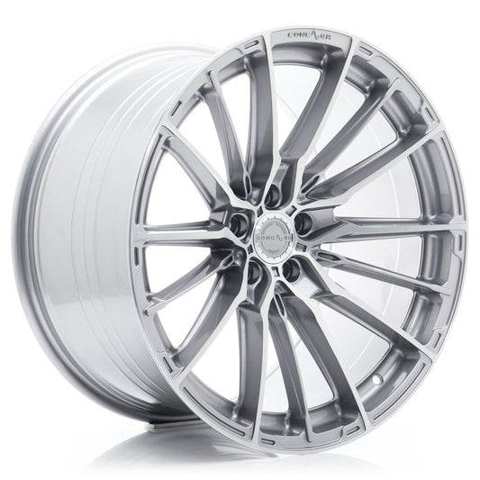 Concaver CVR7 21x11.5" (5 hole custom PCD) ET17-59, Brushed Titanium