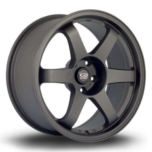 Rota Grid 18x8.5" 5x114.3 ET30, Satin Black