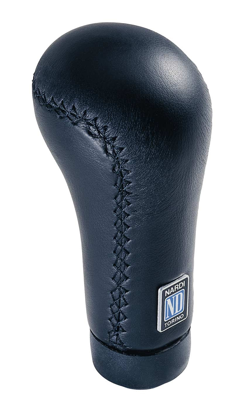 Nardi Prestige Shift Knob in Black Leather
