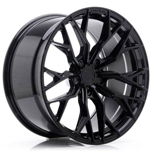 Concaver CVR1 19x9.5" (5 hole custom PCD) ET20-45, Platinum Black
