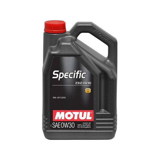 Motul Specific 2312 Engine Oil - 0W30 (PSA Blue HDi FAP) 5L