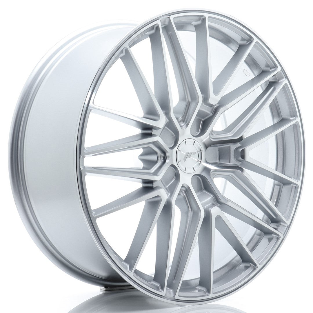 Japan Racing JR-38 21x9.5" (5 hole custom PCD) ET14-58, Machined Silver