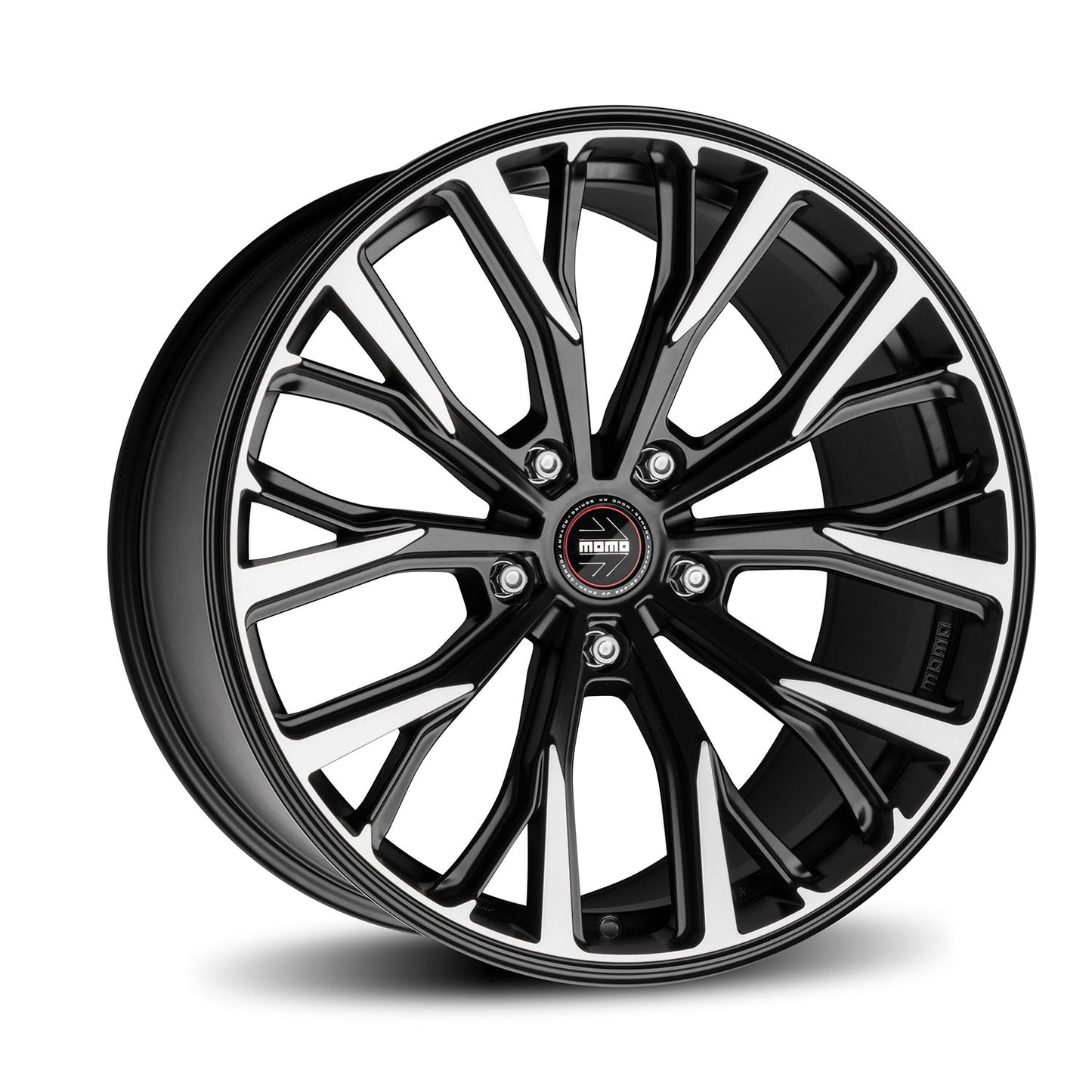 Momo RF-02 20x9" 5x120 ET30, Flat Black, Machined Spokes