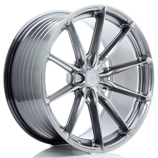Japan Racing JR-37 Extreme Concave 21x10" (5 hole custom PCD) ET10-41, Hyper Black