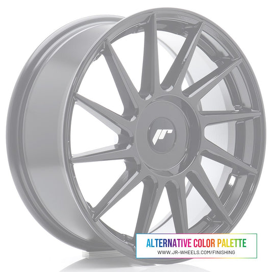 Japan Racing JR-22 17x7" (4 & 5 hole custom PCD) ET20-40, Custom Finish