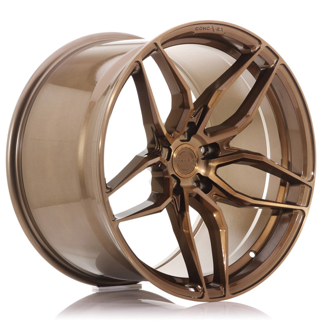 Concaver CVR3 20x10" (5 hole custom PCD) ET20-48, Brushed Bronze