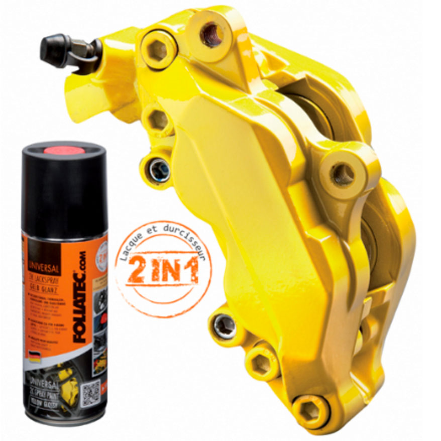 Foliatec Aerosol Yellow Brake Caliper Paint