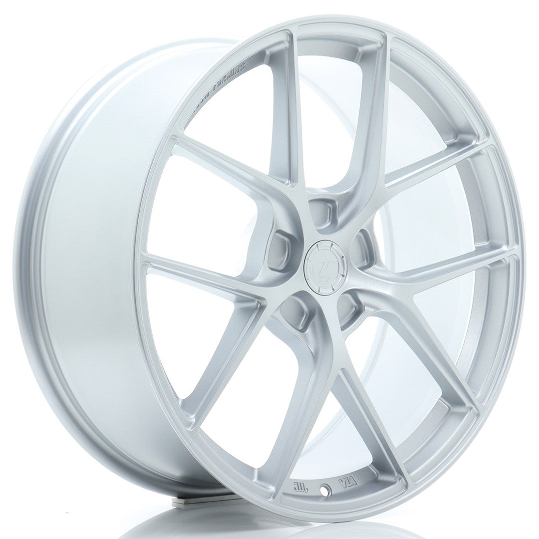 Japan Racing SL-01 Super Light 20x8" (5 hole custom PCD) ET20-40, Machined Silver