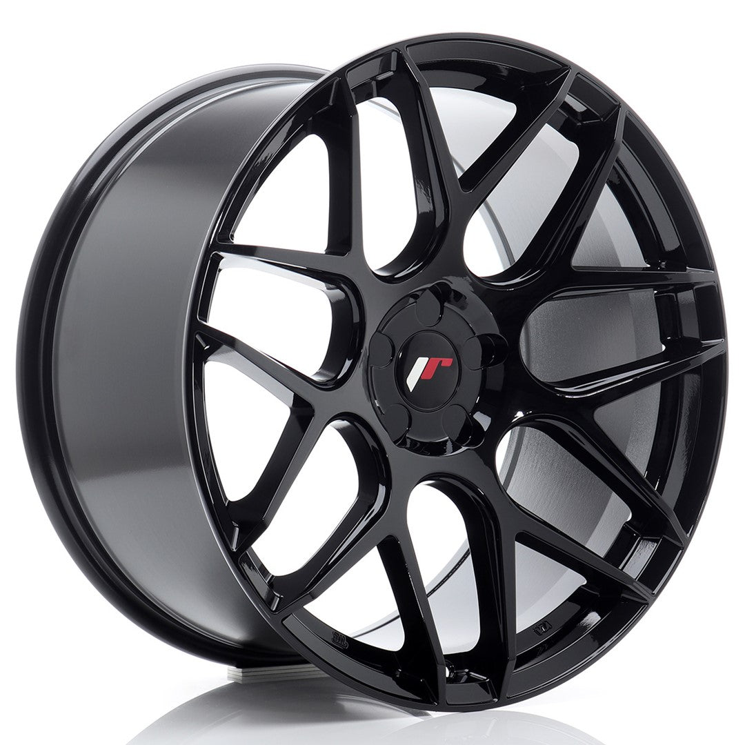Japan Racing JR-18 Extreme Concave 20x9.5" (5 hole custom PCD) ET20-35, Gloss Black