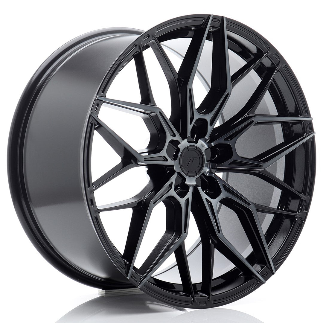 Japan Racing JR-46 20x9.5" (5 hole custom PCD) ET20-40, Gloss Black, Tinted Face