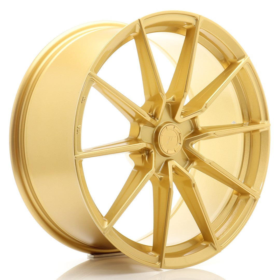 Japan Racing SL-02 Super Light 19x8.5" (5 hole custom PCD) ET20-45, Gold
