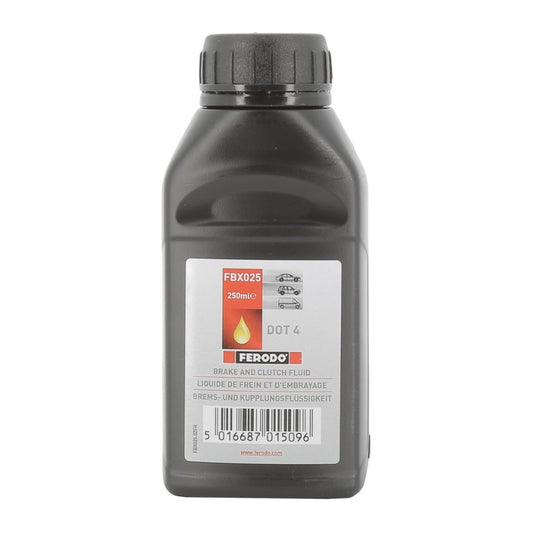 Ferodo DOT 4 FBX025 Brake Fluid (250 mL)