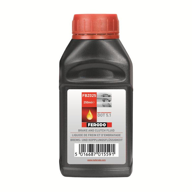 Ferodo DOT 5.1 FBZ025 Brake Fluid (250 mL)