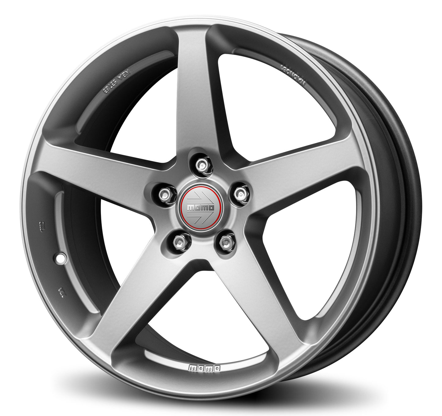 Momo Five 19x8.5" 5x112 ET45, Titan & Silver