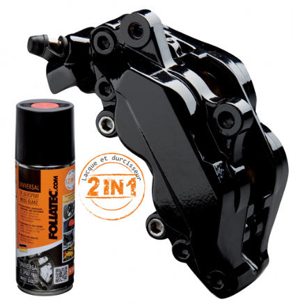 Foliatec Aerosol Glossy Black Brake Caliper Paint