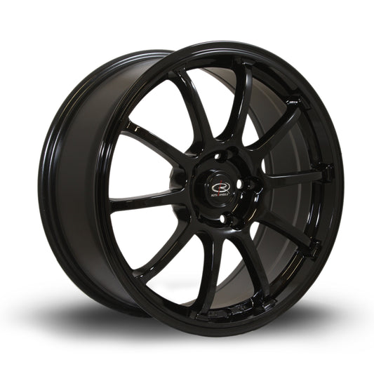 Rota Force 17x8" 5x114.3 ET48, Gloss Black