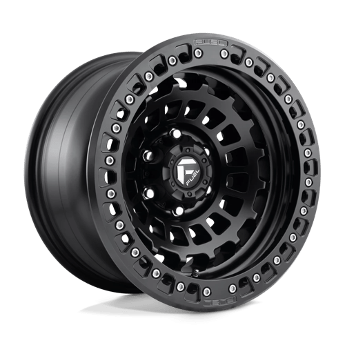 Fuel D101 Zephyr Beadlock 17x9 6x139.7 ET-15, Flat Black