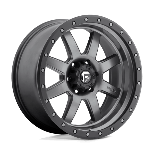 Fuel D552 Trophy 17x8.5" 6x139.7 ET06, Flat Gunmetal, Black Ring
