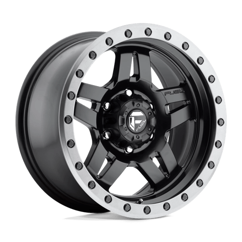 Fuel D557 Anza 18x9" 6x139.7 ET19, Matte Black, Gunmetal Ring