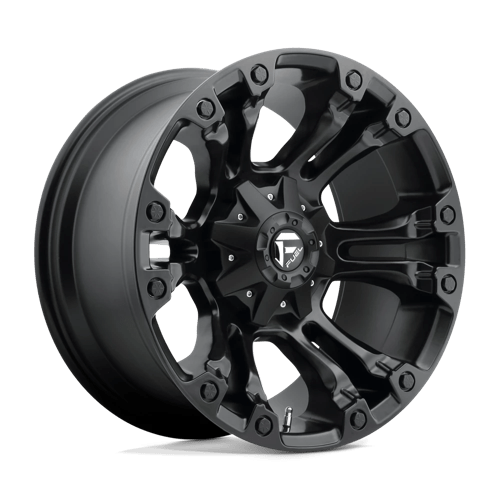 Fuel D560 Vapor 20x10 6x135/139.7 ET-18, Flat Black