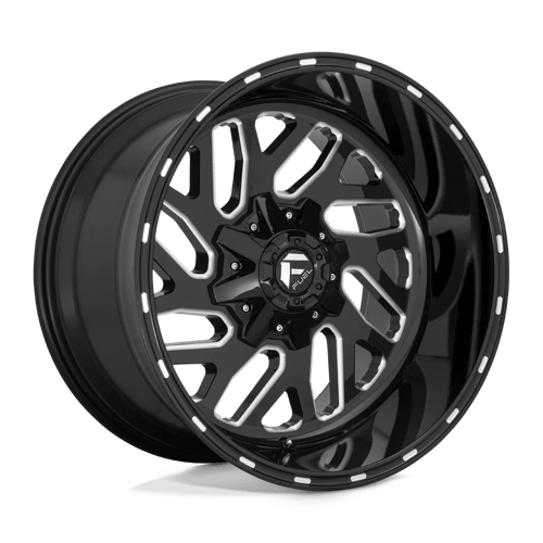 Fuel D581 Triton 20x10" 5x139.7/150 ET-18, Gloss Black Milled