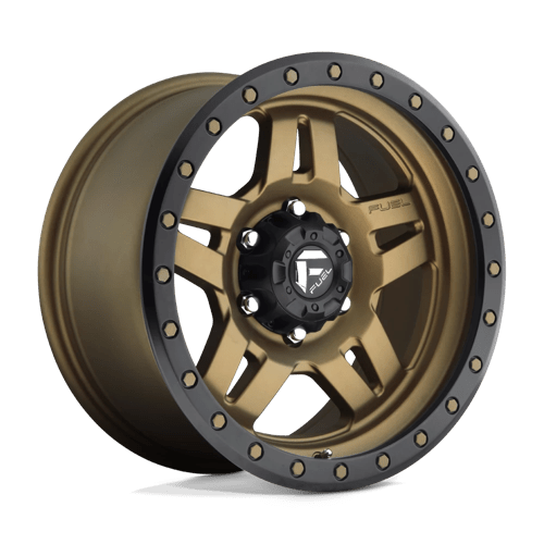 Fuel D583 Anza 17x8.5" 5x127 ET-6, Flat Bronze, Black Ring