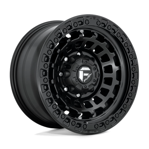 Fuel D633 Zephyr 17x9" 8x165.1 ET-12, Flat Black