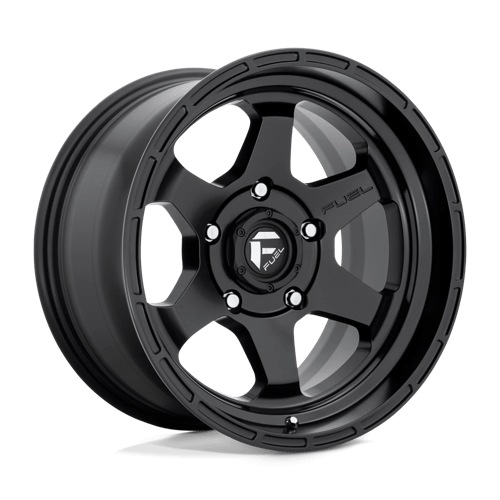 Fuel D664 Shok 16x7 5x160 ET42, Flat Black