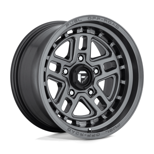 Fuel D668 Nitro 17x9 5x139.7 ET-12, Flat Gunmetal