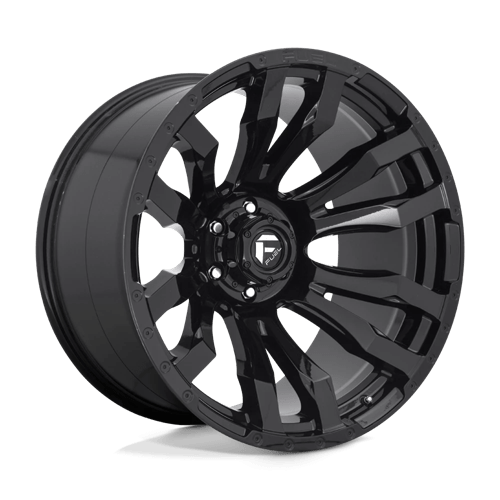 Fuel D675 Blitz 18x9" 5x127 ET-12, Gloss Black