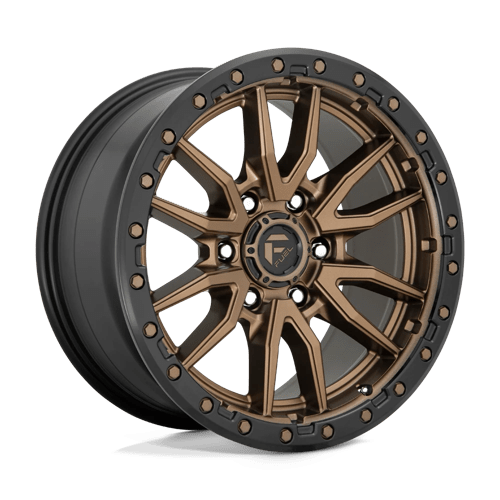 Fuel D681 Rebel 17x9 6x139.7 ET01, Flat Bronze, Black Ring