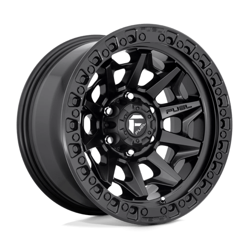 Fuel D694 Covert 17x9" 6x139.7 ET-12, Flat Black