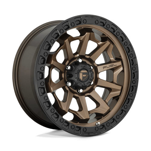 Fuel D696 Covert 18x9 6x139.7 ET-12, Flat Bronze, Black Ring