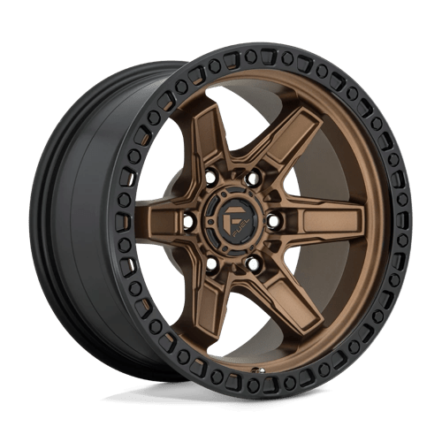 Fuel D699 Kicker 17x9" 6x139.7 ET01, Flat Bronze, Black Ring