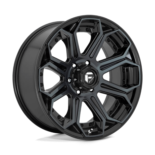 Fuel D704 Siege 20x9" 5x127 ET01, Gloss Machined Double Dark Tint
