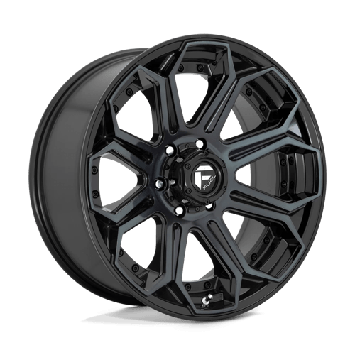 Fuel D704 Siege 20x9 6x139.7 ET20, Gloss Machined Double Dark Tint